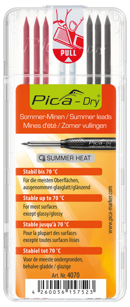 Pica Dry Refill Set Summer Heat Assorted Colours - 47