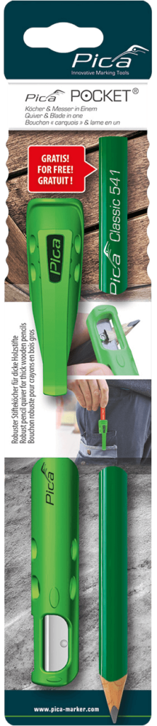 Pica Pocket Stonemason Pencil with Quiver - 55-2