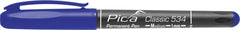 Pica Classic Permanent Pen with Medium Round Tip - Blue - 534-41