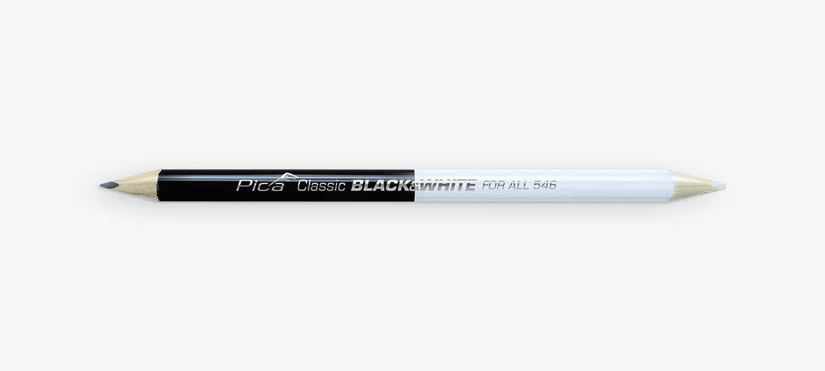 Pica Classic Black & White Pencil 23cm - 546-24-5