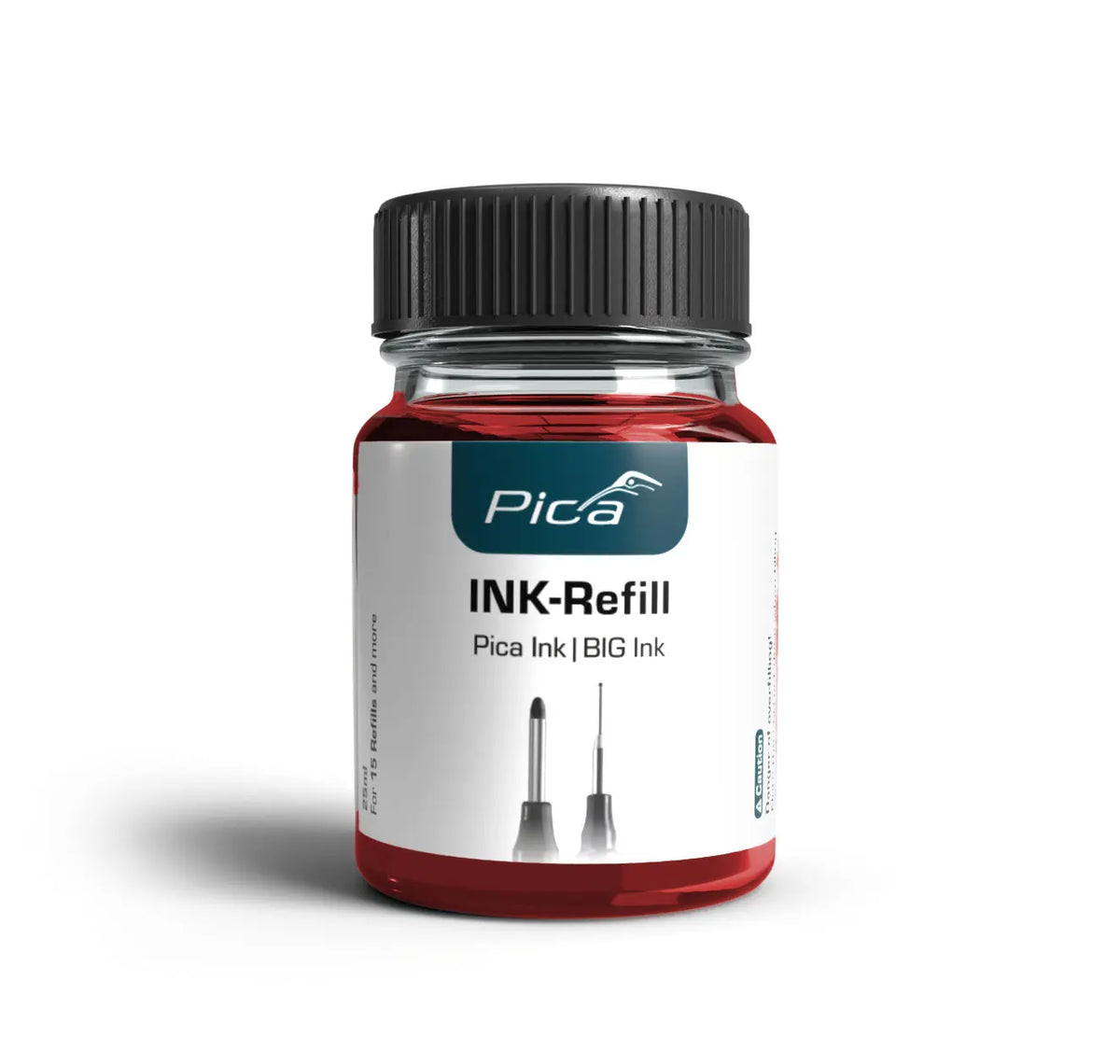 Pica Refill Ink 25ml - Red - 5584