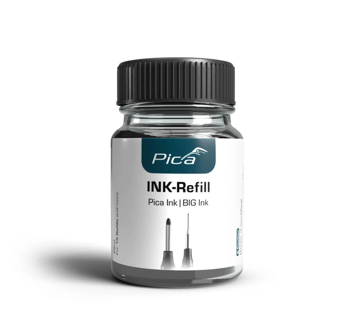 Pica Refill Ink 25ml - Black - 55846