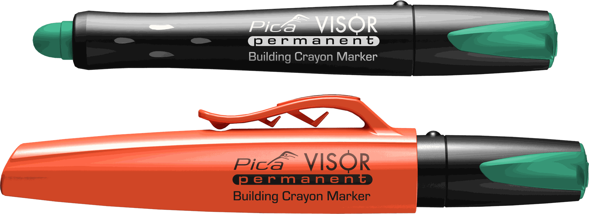 Pica Visor Industrial Permanent Marker - Green - 99-36