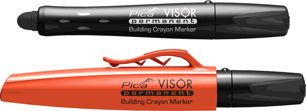 Pica Visor Industrial Permanent Marker - Black - 99-46