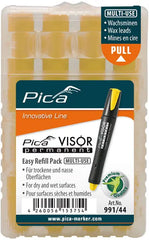 Pica Visor Refill Pack for Industrial Permanent Marker - Yellow - 991-44