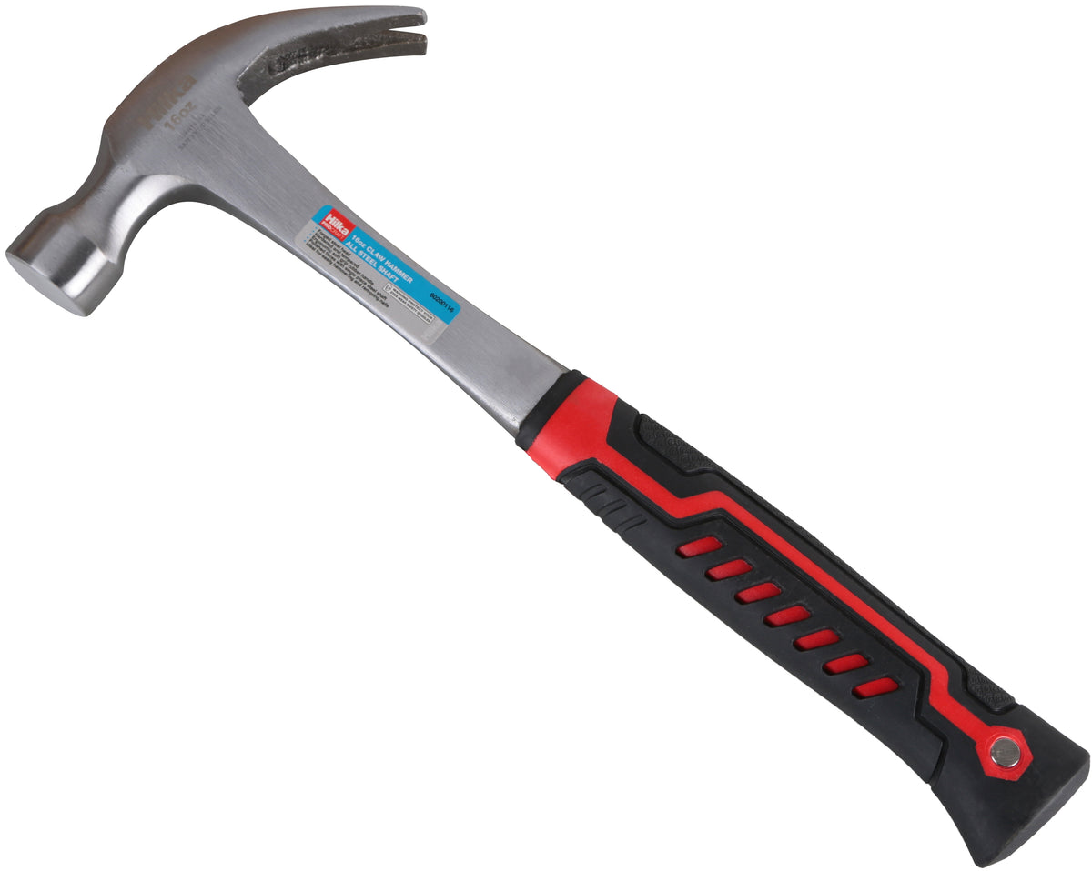 Hilka 16oz Claw Hammer All Steel Shaft 60200116