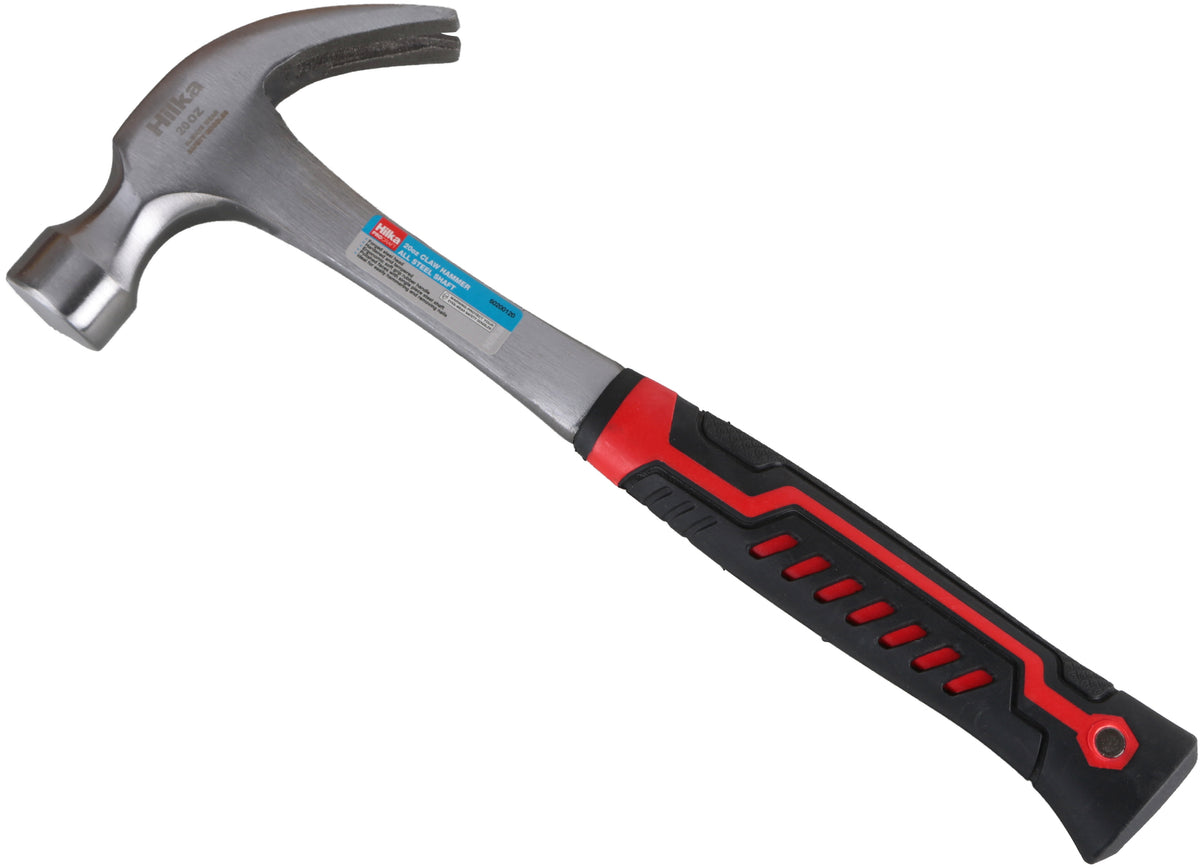 Hilka 20oz Claw Hammer All Steel Shaft 60200120