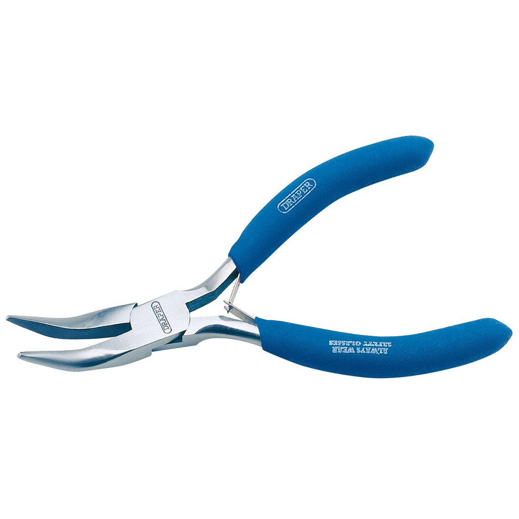 Draper Carbon Steel Bent Nose Pliers, 125mm  60742