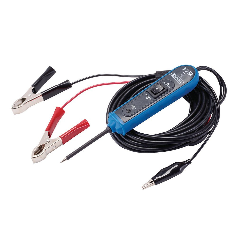 Draper 6-24V Auto Probe DC Power Circuit Electrical Tester 61820