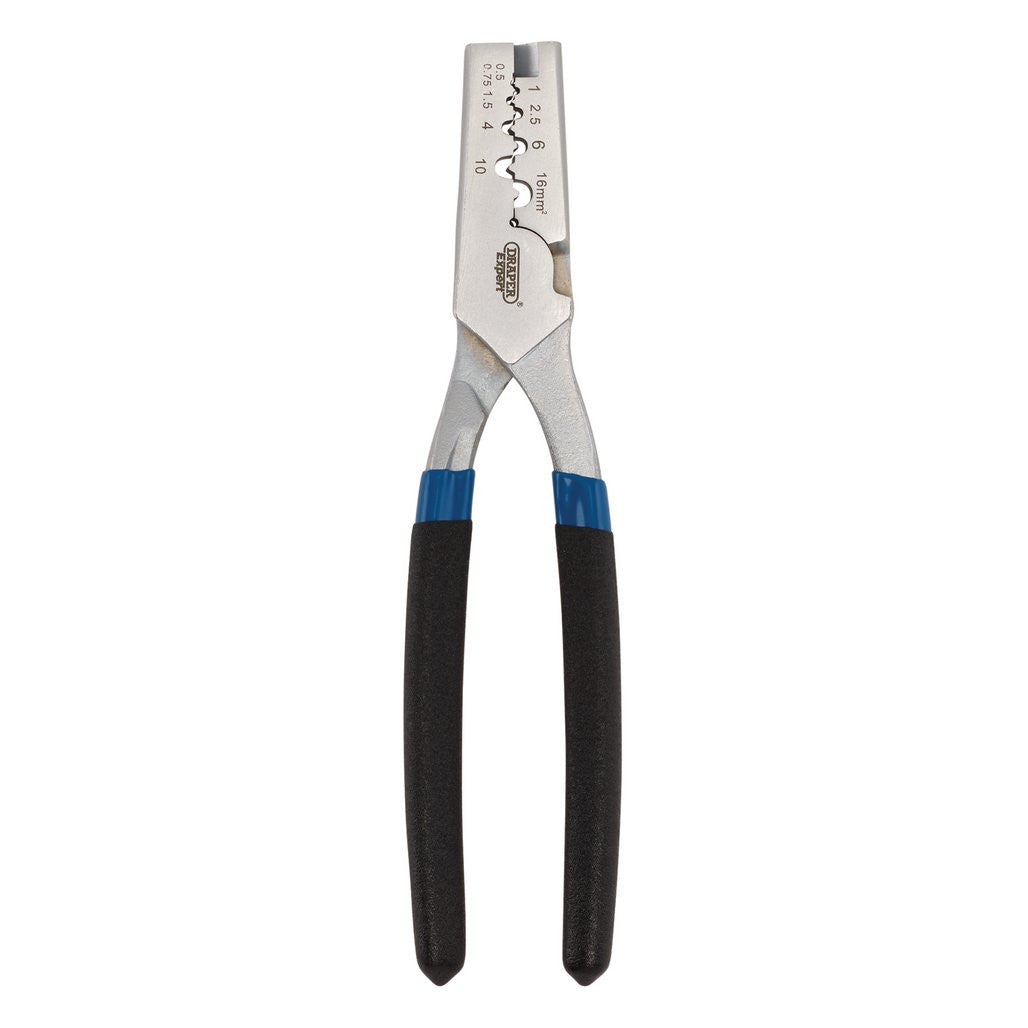 Draper 9 Way Crimping Plier Ferrule Cable Wire Crimping Tool, 190mm  62226