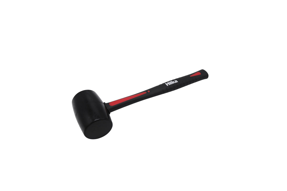 Hilka 16oz Black Rubber Mallet 62302116