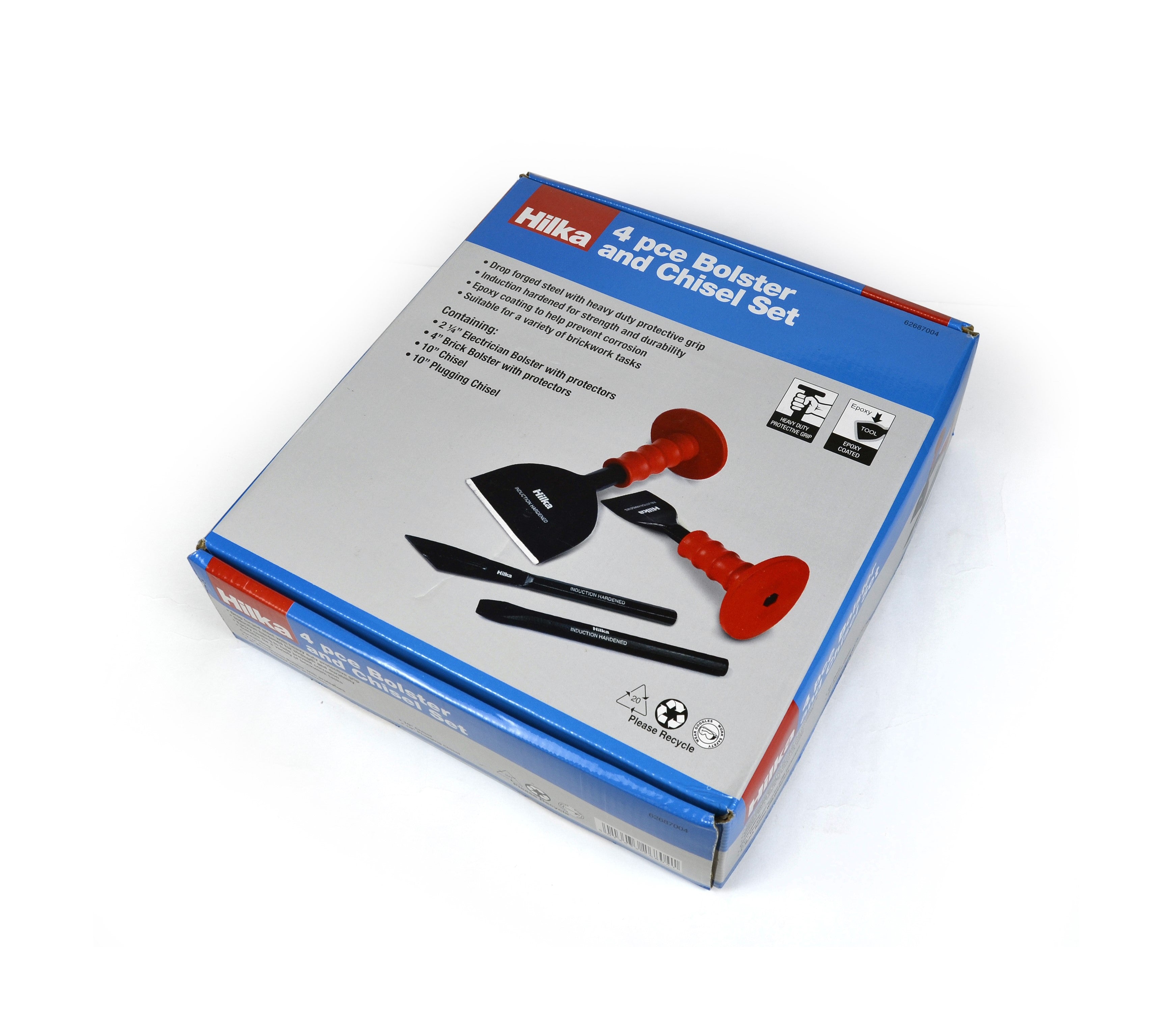 Hilka 4 pce Bolster & Chisel Set 62687004