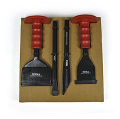 Hilka 4 pce Bolster & Chisel Set 62687004