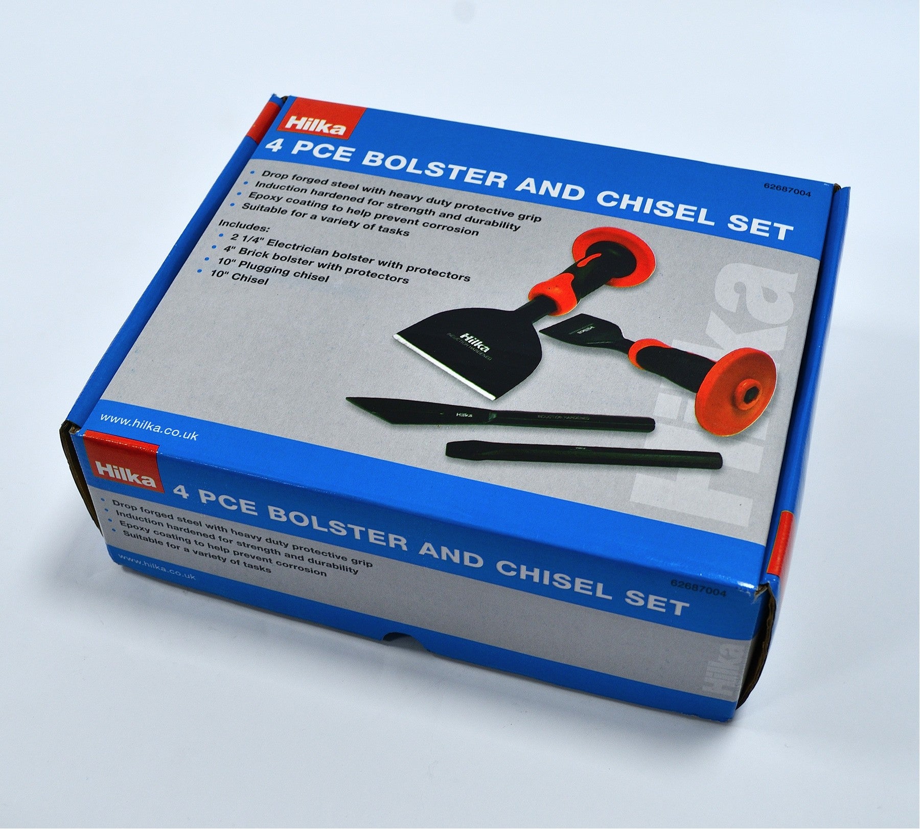 Hilka 4 pce Bolster & Chisel Set 62687004