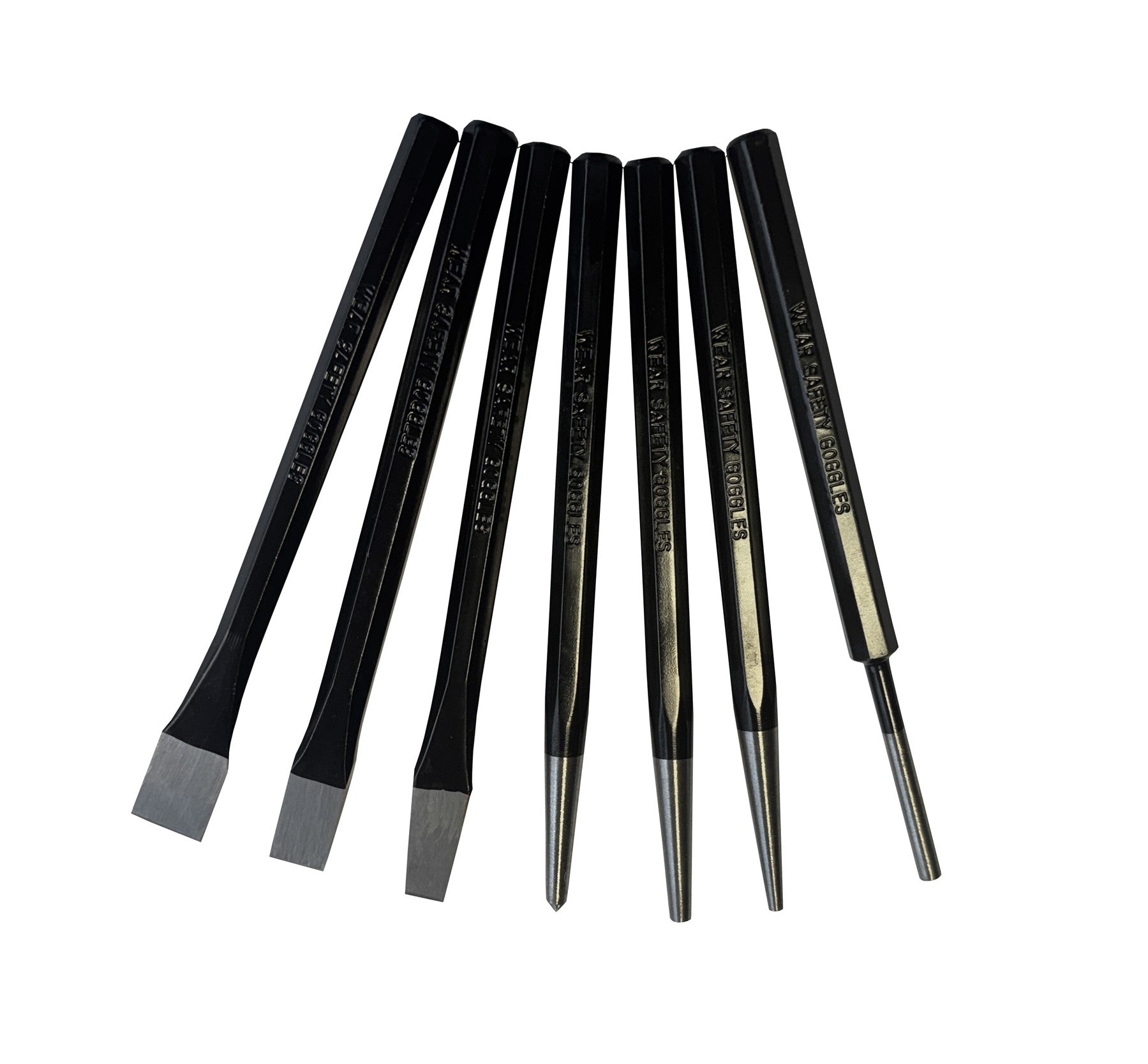 Hilka 7 pce Punch & Chisel Set 62755007