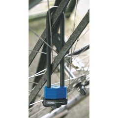 Draper U Bar Extra Long Shackle Lock with 2 Keys 62952