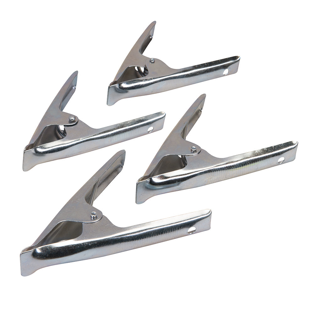 Silverline Stall Clips 4pk 630014