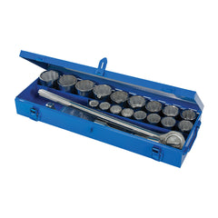Silverline Socket Set 3/4" Drive 12pt Metric 21pce 633663
