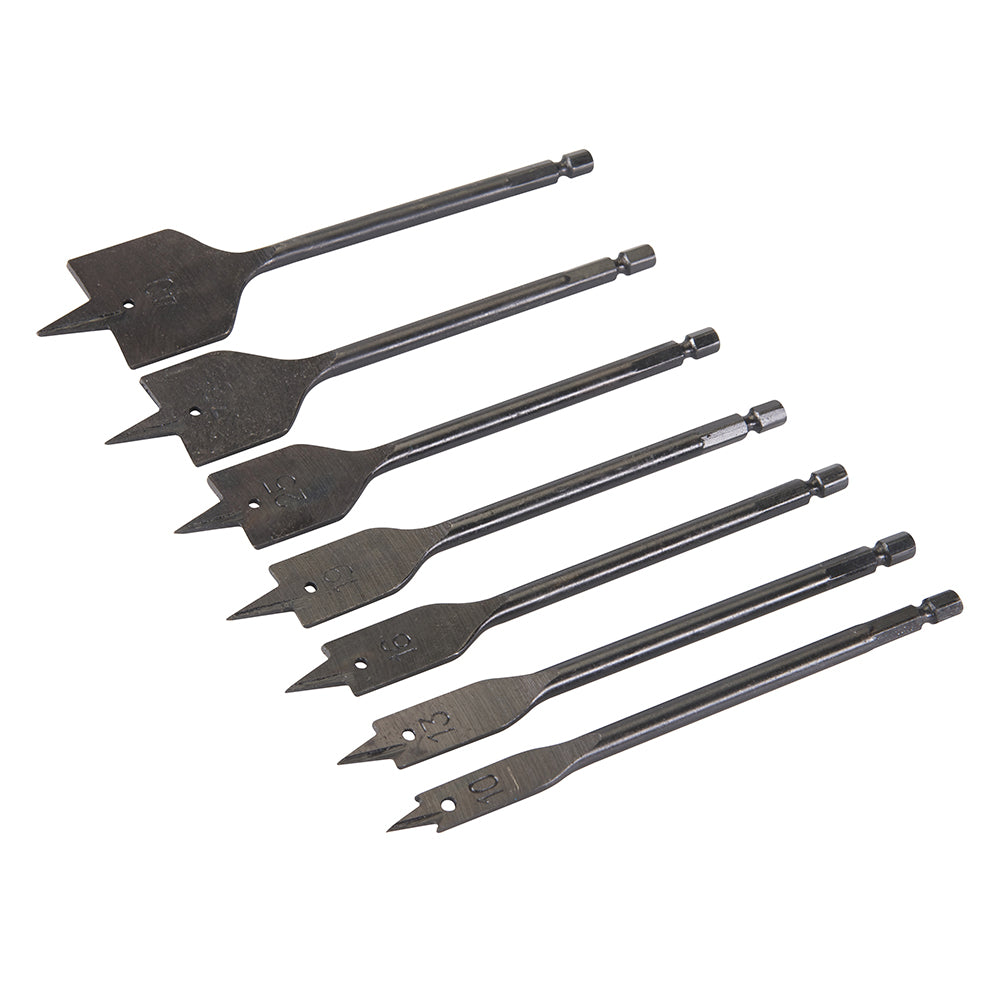 Silverline Plumbers Flat Bit Set 7pce 633800