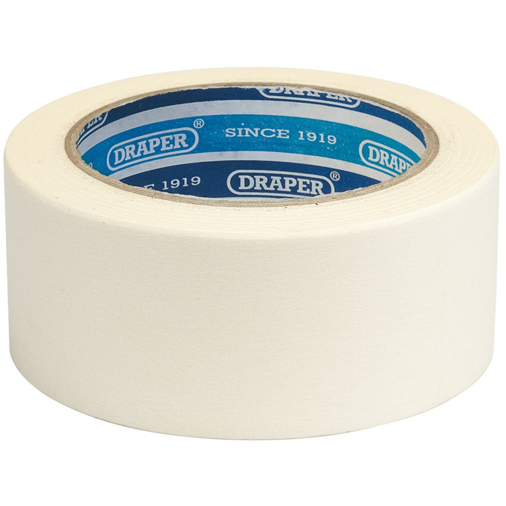 Draper Masking Tape Roll, 50m x 48mm  63480