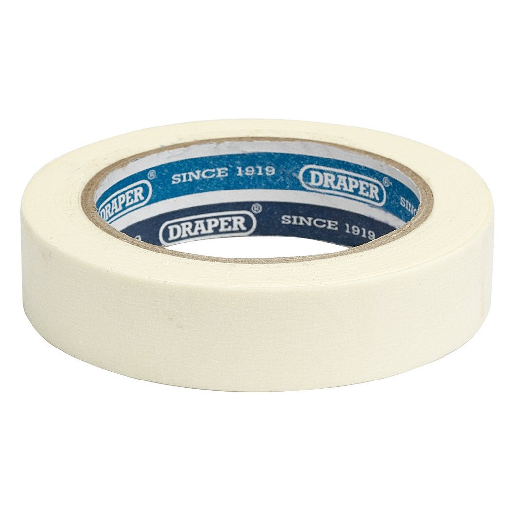 Draper Masking Tape Roll, 50m x 24mm  63481