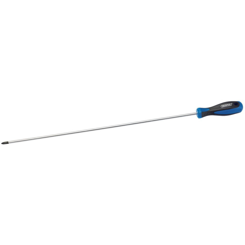 Draper Extra Long Reach Cross Slot Screwdriver, No.2 x 450mm  63489