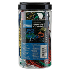 Draper Assorted Bungee Cords (Pack of 20)  63574