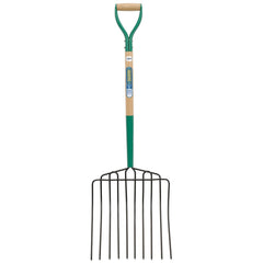 Draper 10 Prong Manure Fork with Wood Shaft and MYD Handle  63578