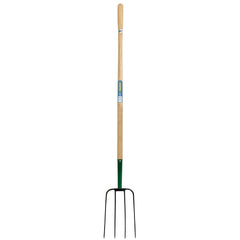 Draper 4 Prong Manure Fork with Wood Shaft  63579