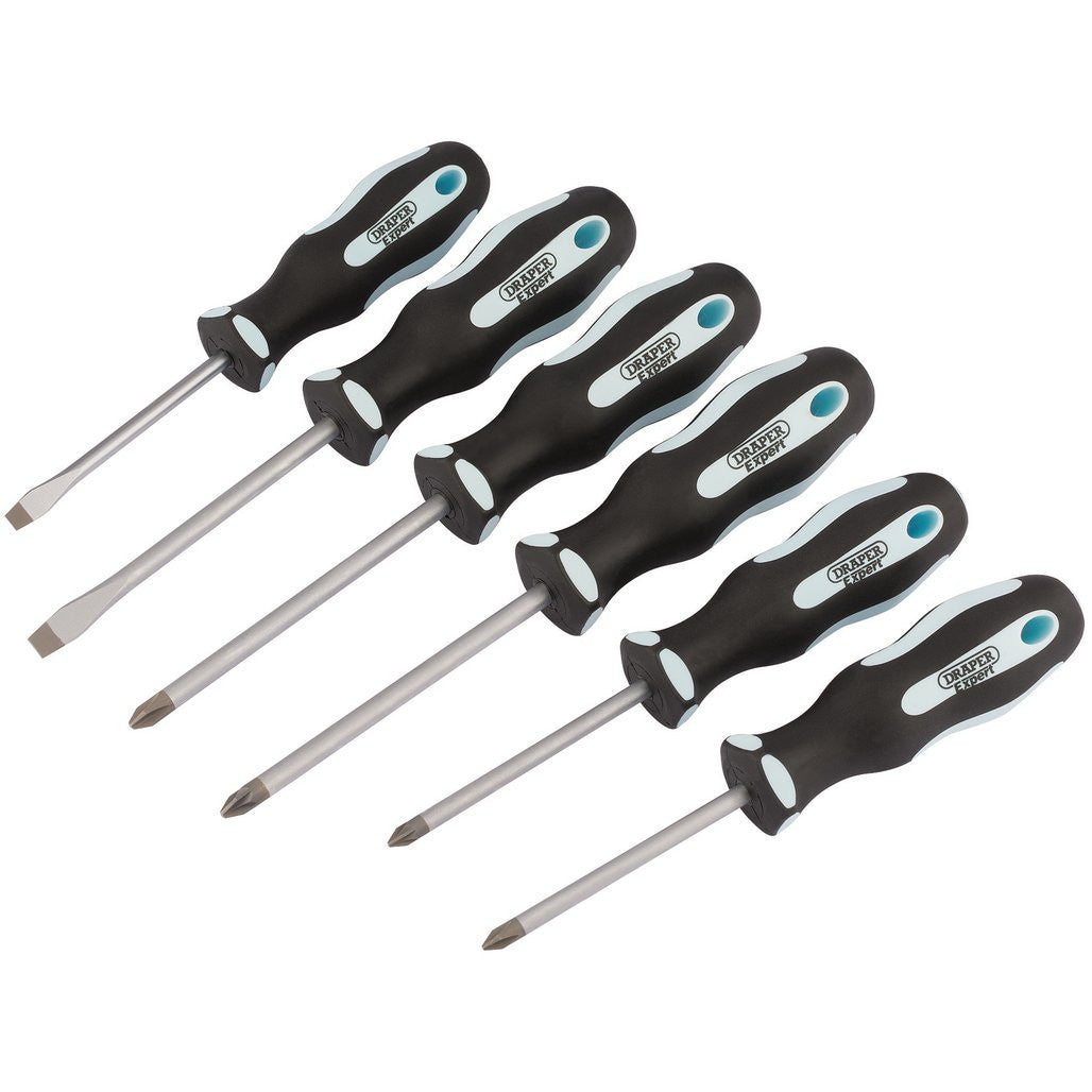 Draper Expert Soft Grip Screwdriver Set (6 Piece)  63588