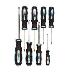 Draper Expert Heavy Duty Soft Grip Screwdriver Set (8 Piece)  63589
