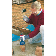 Draper Brick Bolster with Hand Guard, 225 x 100mm (Sold Loose)  63733