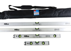 Hilka 4 pce Spirit Level Set - 12", 24", 48", 72" 63990014