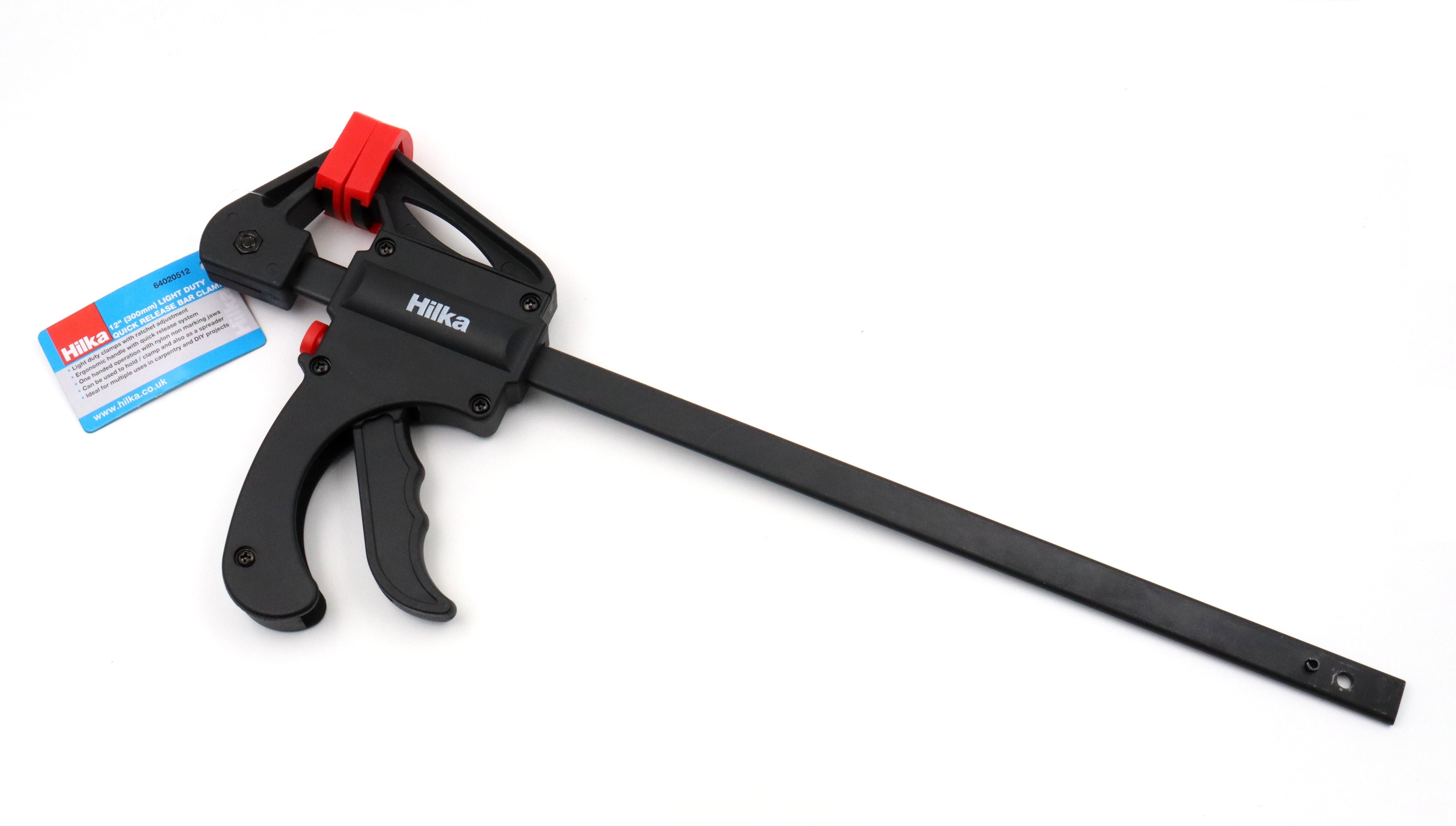 Hilka 12" (300mm) Light Duty Quick Release Bar Clamp 64020512