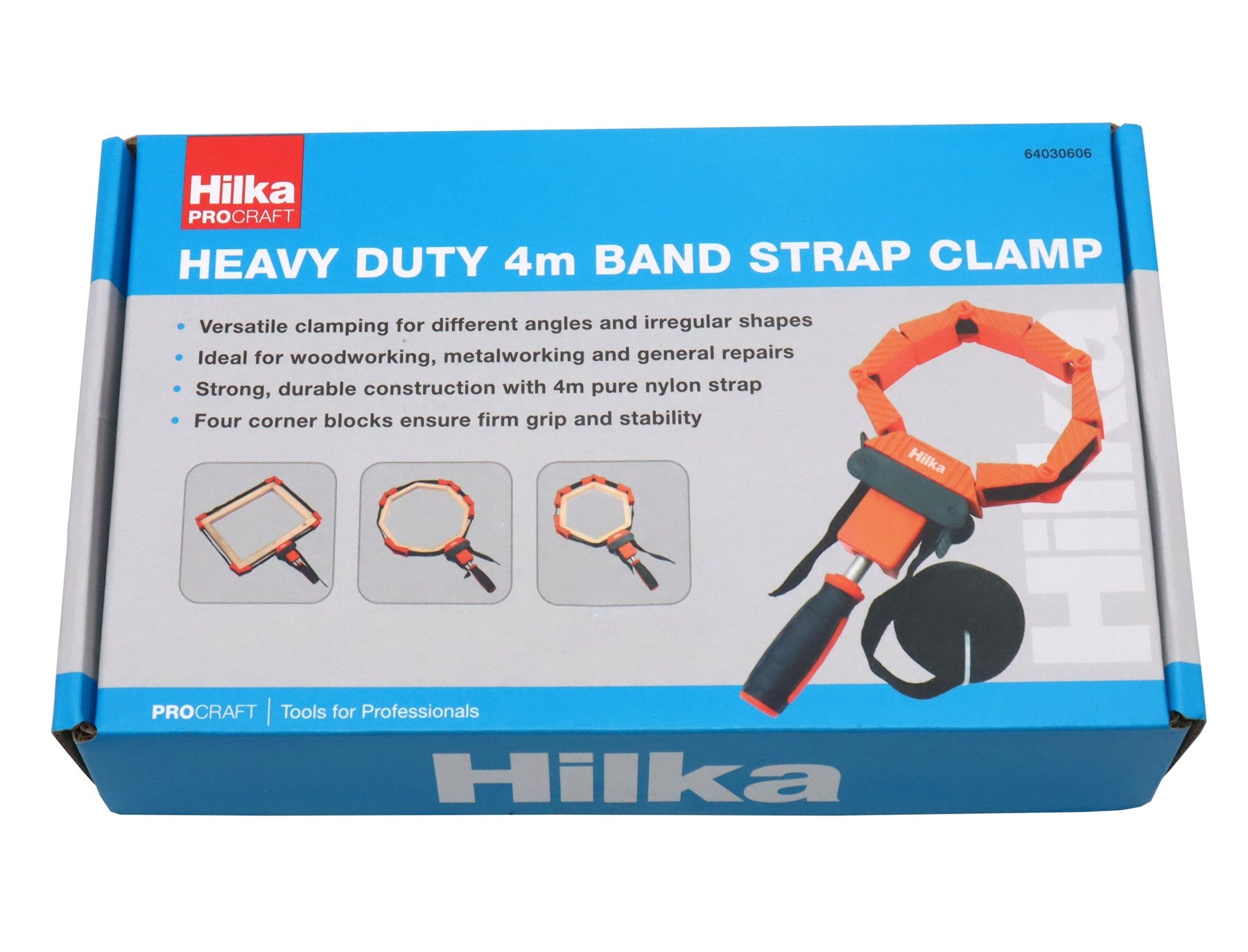 Hilka Heavy Duty 4M Band Strap Clamp 64030606