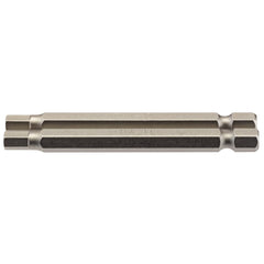 Draper Hexagonal Insert Bit, 5mm, 1/4" Hex, 75mm Long (Pack of 2)  64322