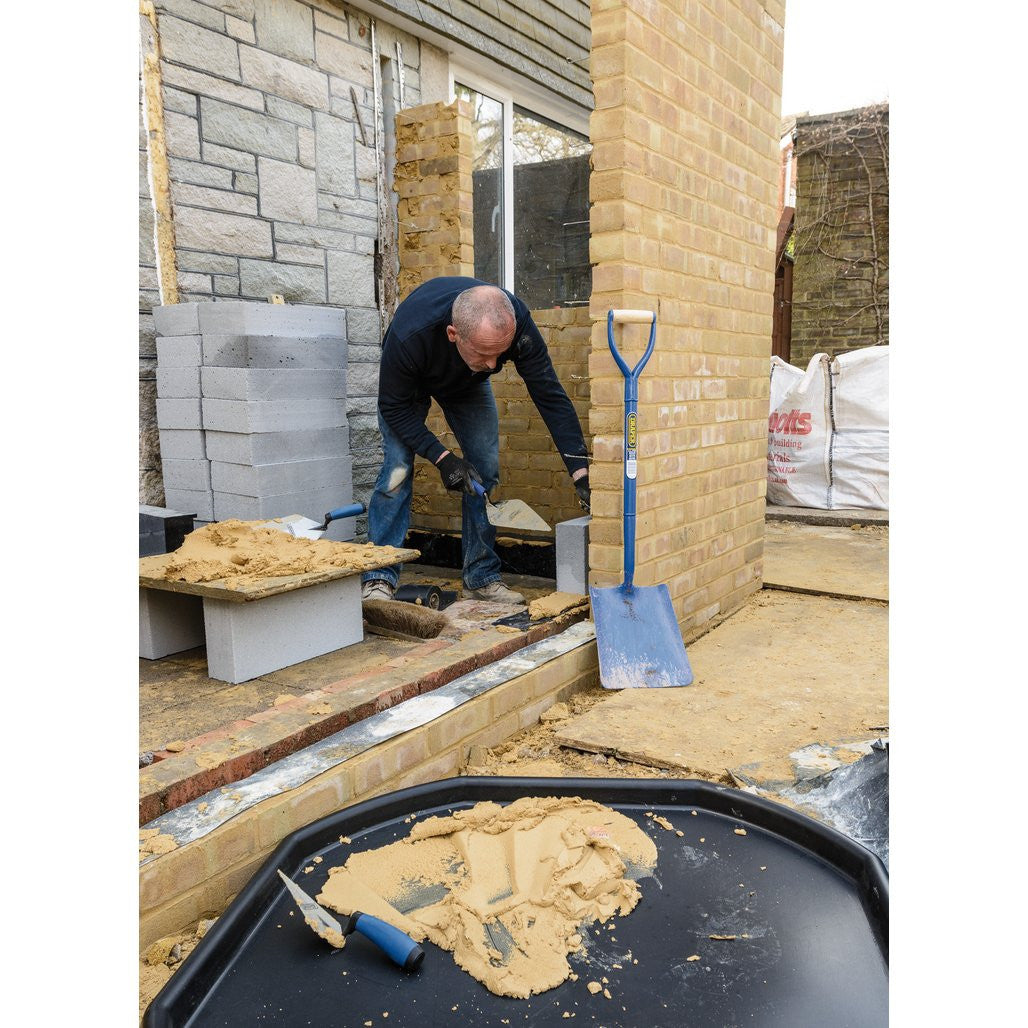 Draper Expert All Steel Contractors Square Mouth Shovel  64327