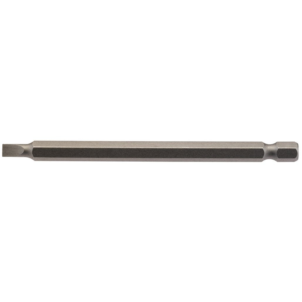 Draper Plain Slot Insert Bit, 4.5mm, 1/4" Hex, 100mm Long (Pack of 1)  64344