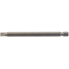 Draper Plain Slot Insert Bit, 5.5mm, 1/4" Hex, 100mm Long (Pack of 1)  64345