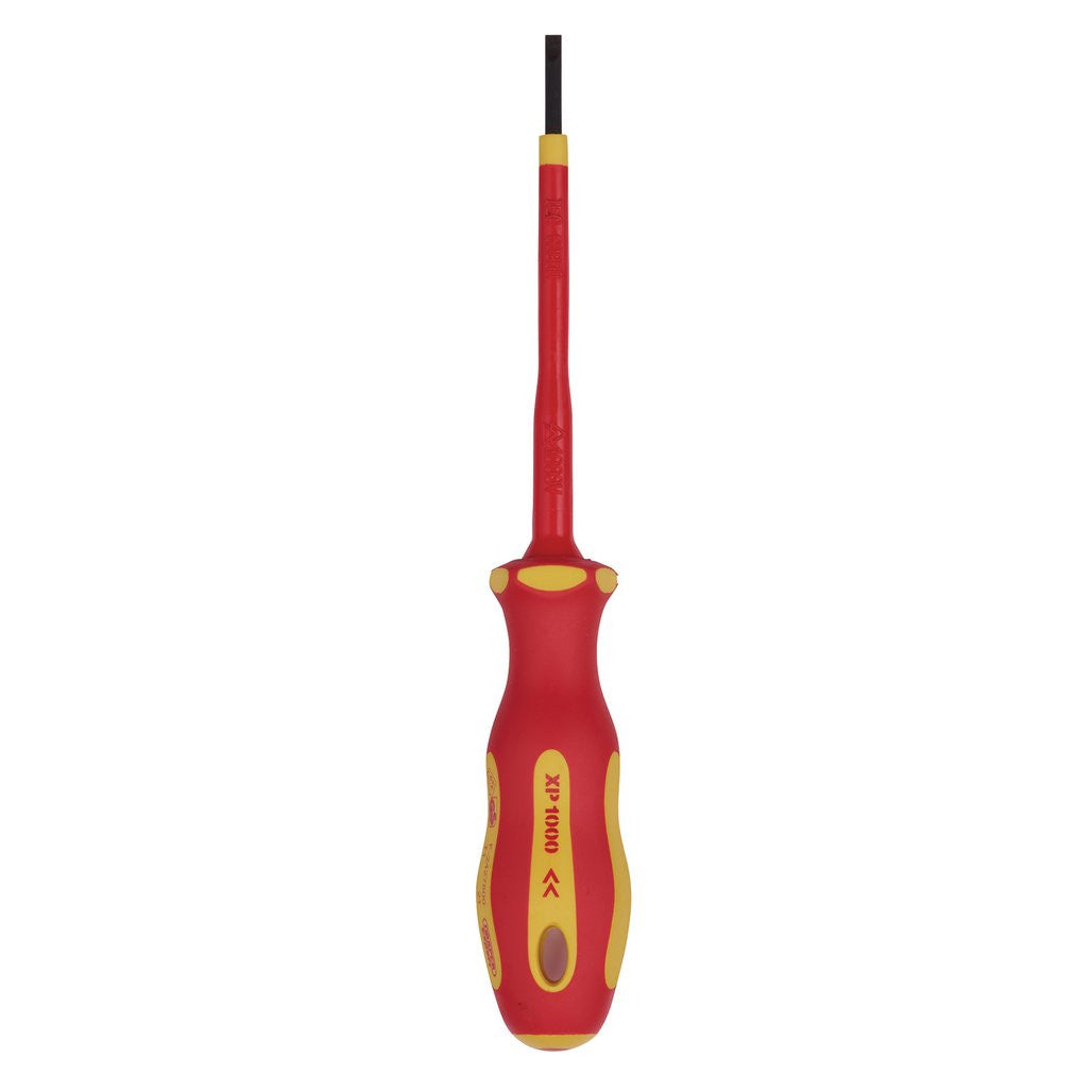 Draper XP1000® VDE Plain Slot Screwdriver, 2.5 x 75mm  64367