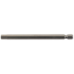 Draper Hexagonal Insert Bit, 6mm, 1/4" Hex, 100mm Long (Pack of 1)  64375