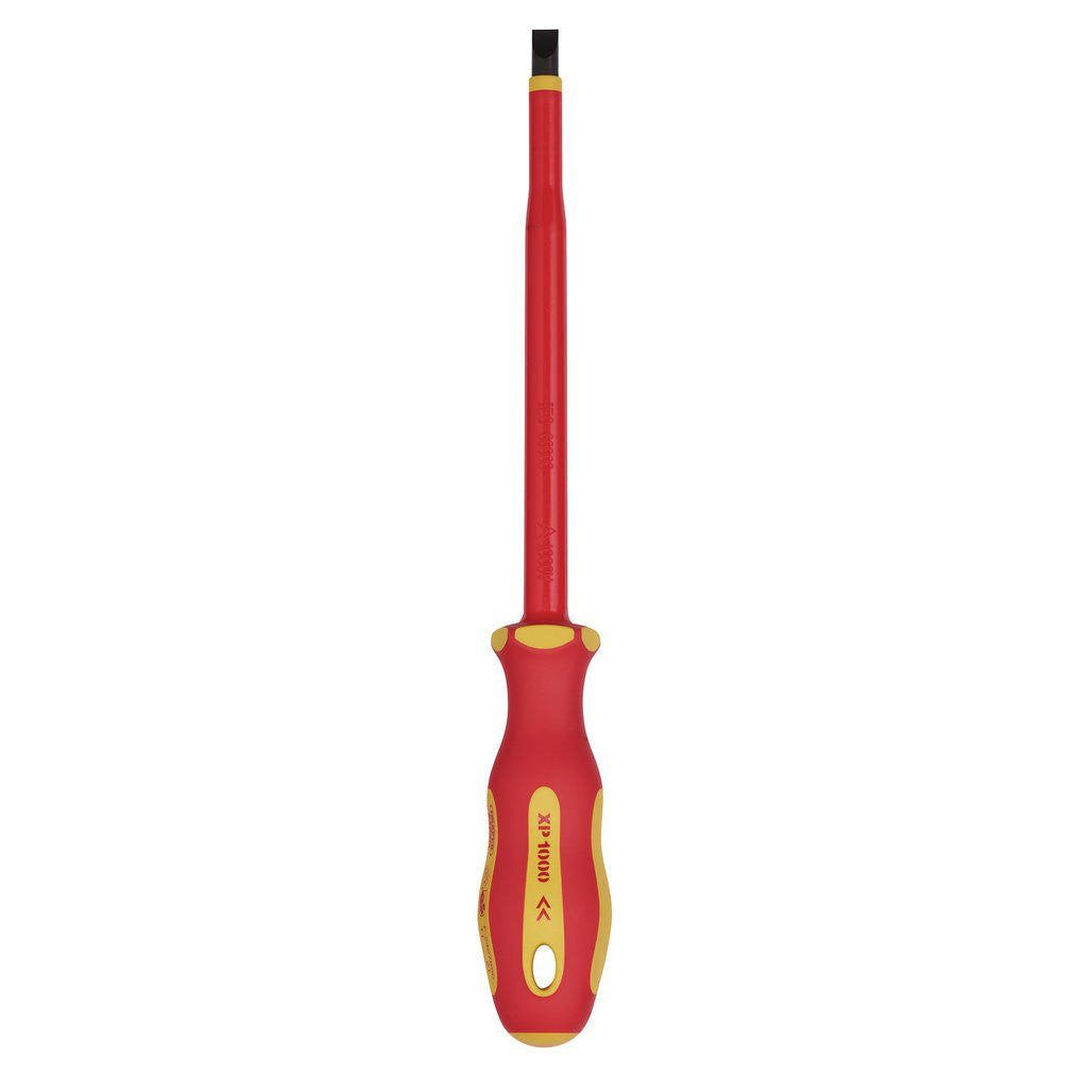 Draper XP1000® VDE Plain Slot Screwdriver, 8 x 175mm  64426