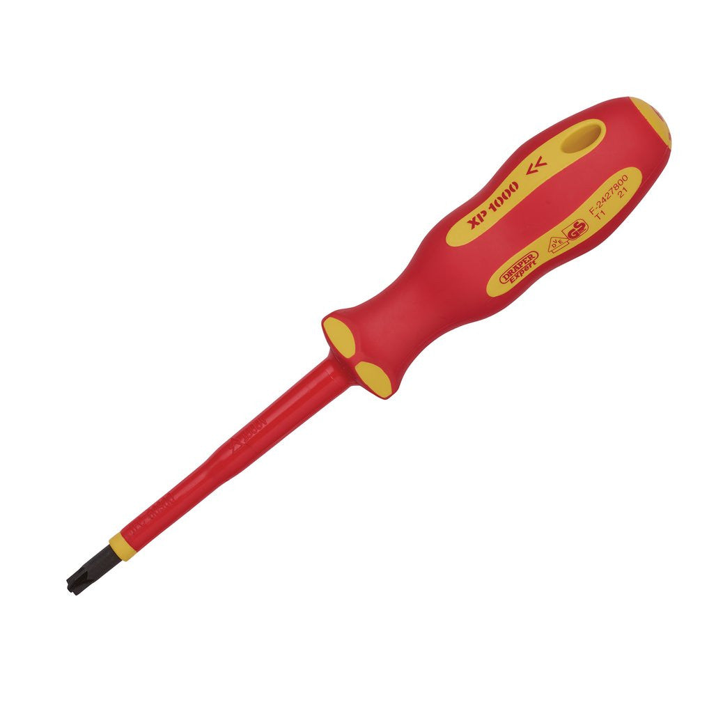 Draper XP1000® VDE PZ/SL Type Screwdriver, No.2 x 100mm  64495