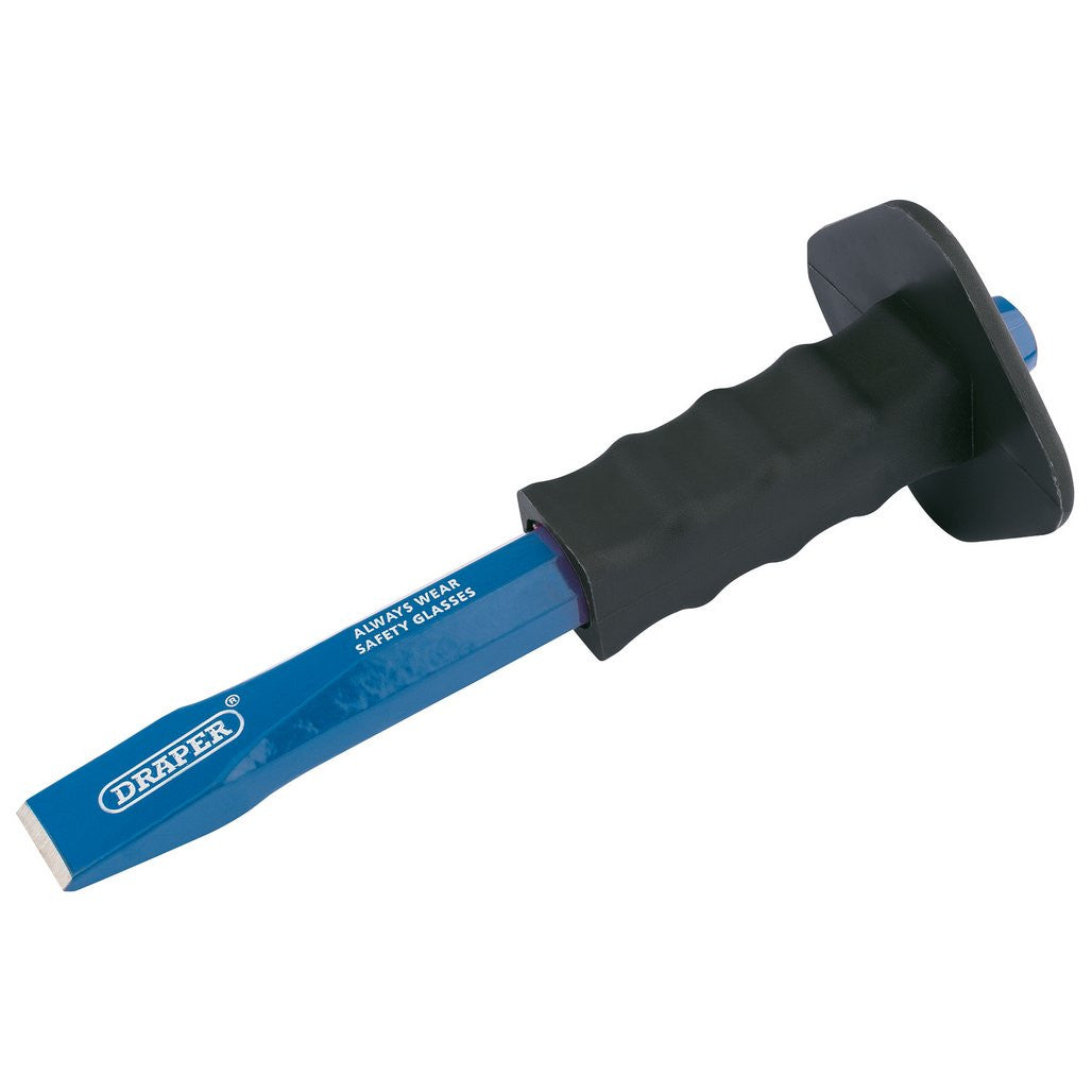 Draper Octagonal Shank Cold Chisel with Hand Guard, 25 x 250mm   64686