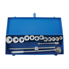 Silverline Socket Set 3/4" Drive 12pt Metric 15pce 652142
