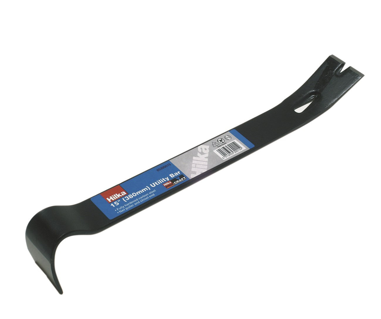 Hilka 15" Utility Bar with Nail Puller & Chisel 65300015