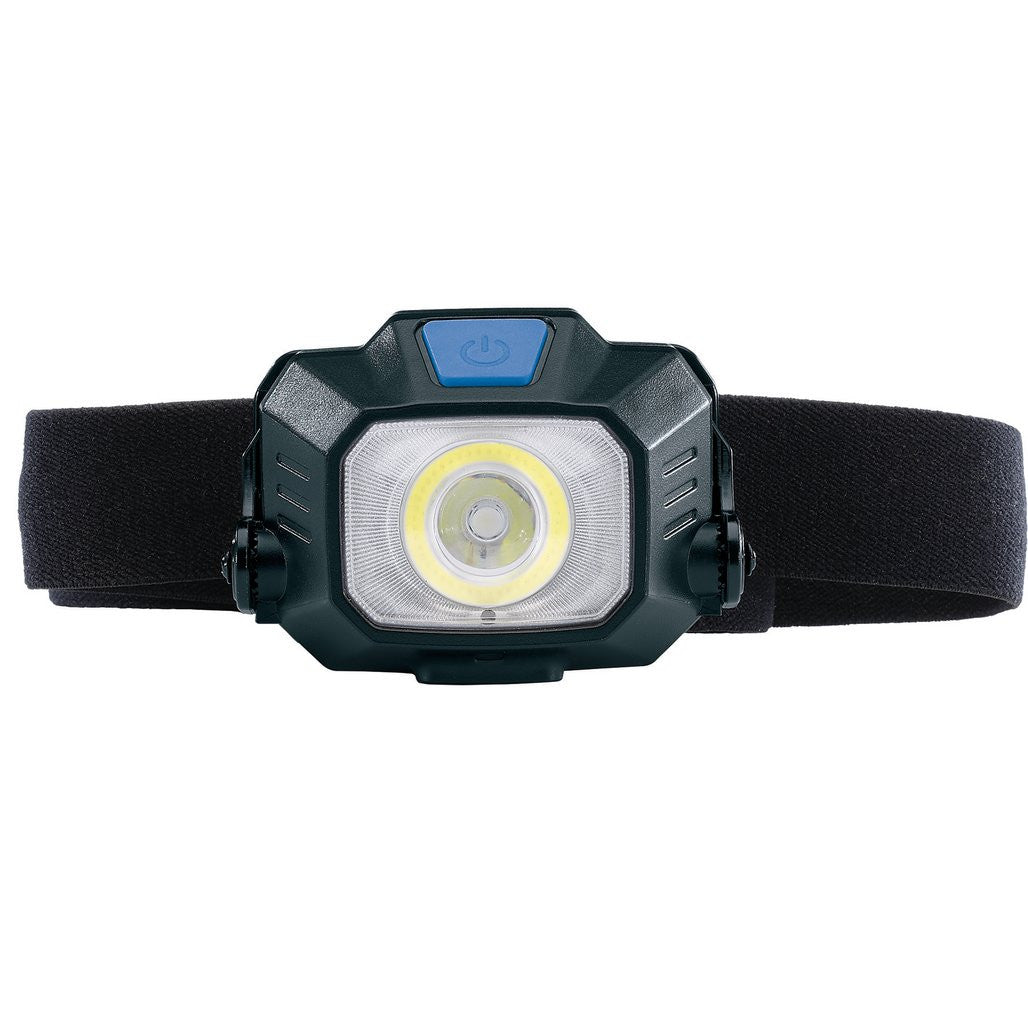 Draper Draper Expert COB/SMD LED Wireless/USB Rechargeable Head Torch, 6W, 400 Lumens, USB-C Cable Supplied