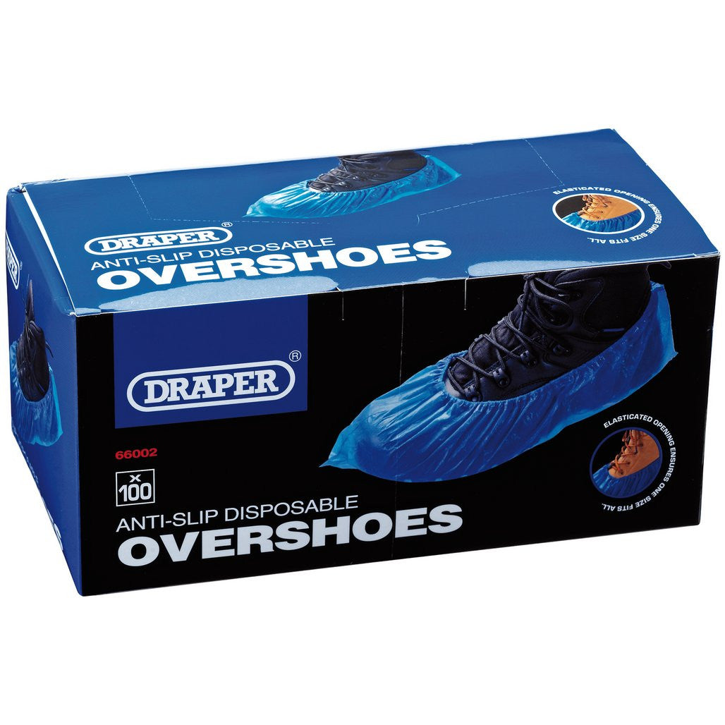 Draper Disposable Overshoe Covers (Box of 100)  66002