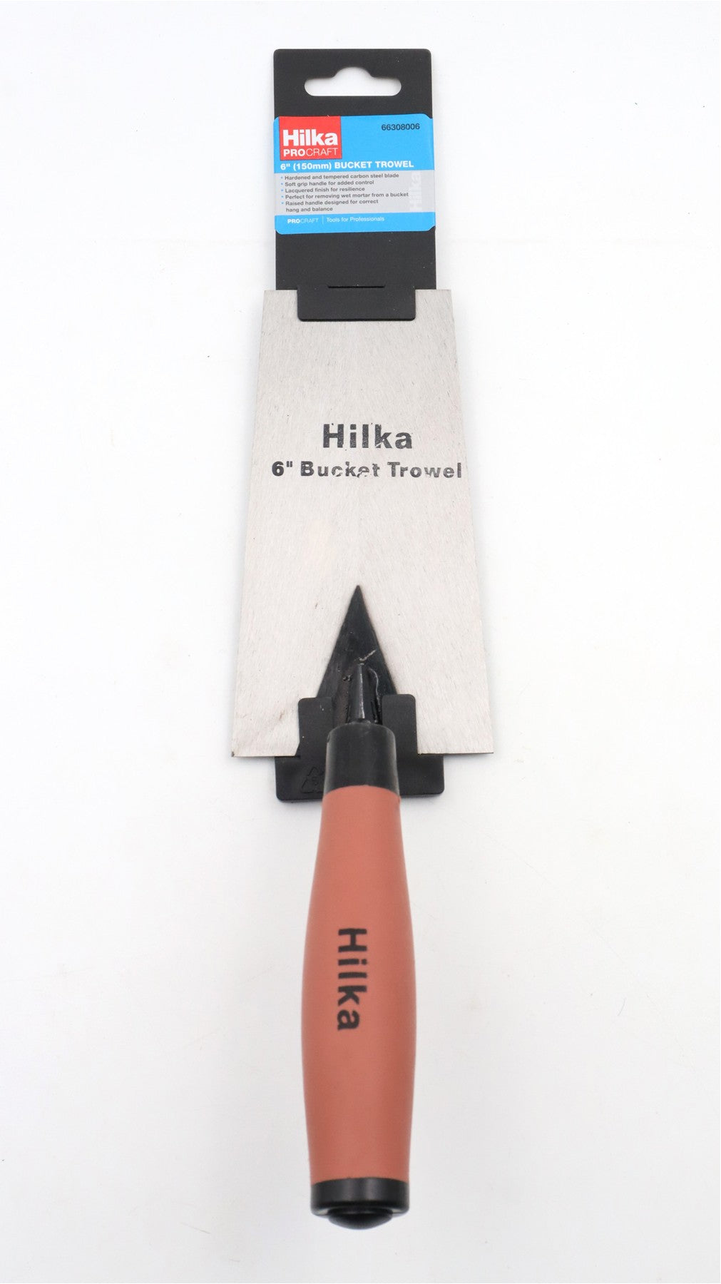 Hilka 6" Bucket Soft Grip Trowel 66308006