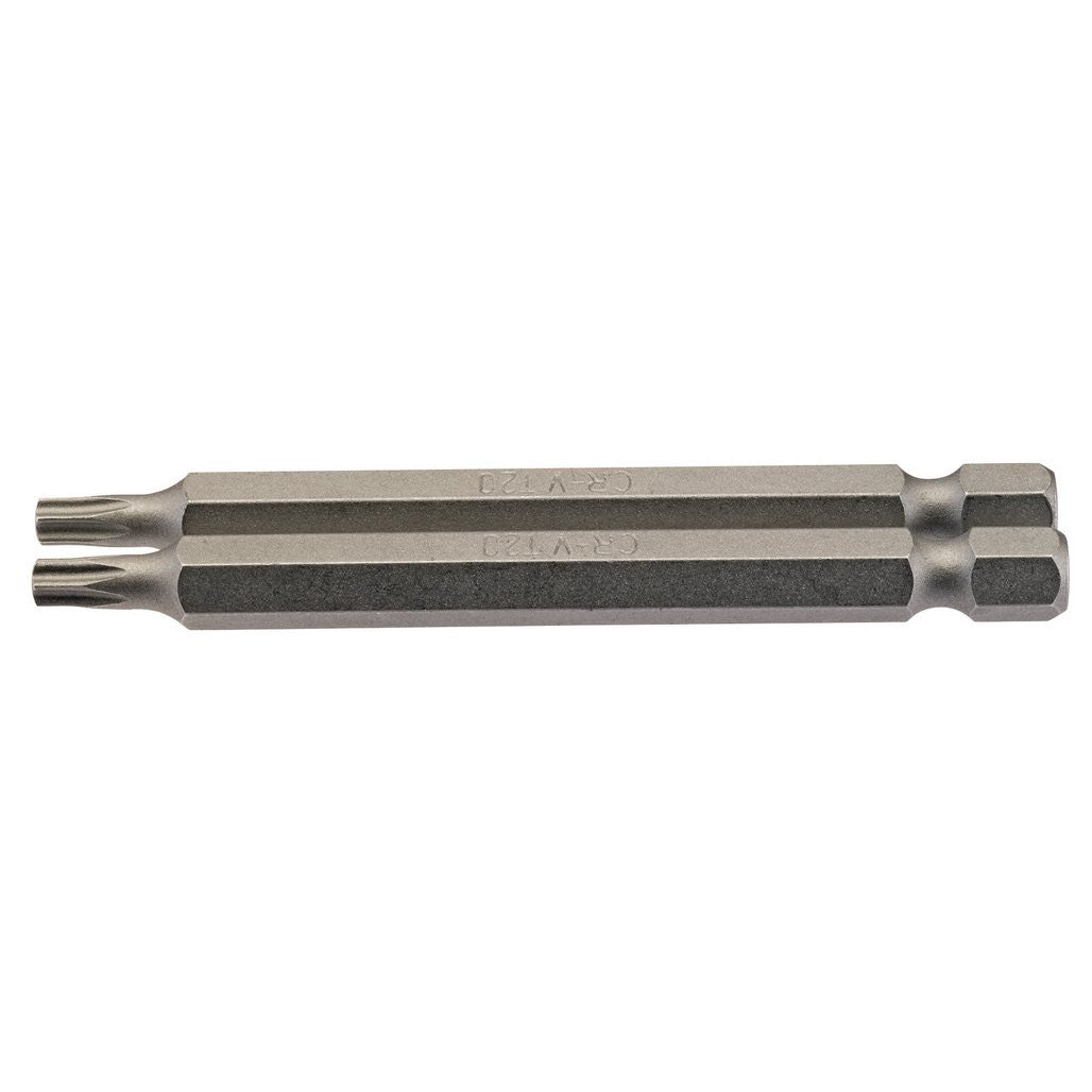 Draper TX-STAR® Insert Bit, 1/4" Hex, 75mm Long, T20 (Pack of 2)  66848